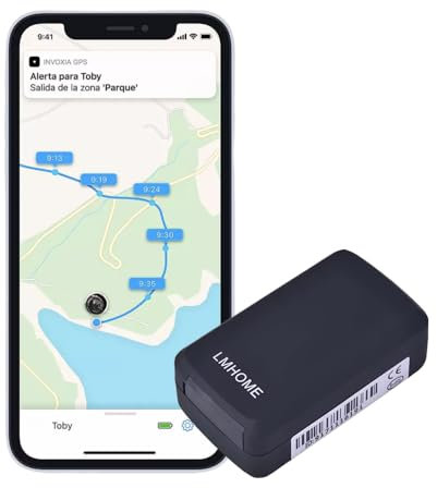 LMHOME Sichern Sie Ihr Fahrzeug, Motorrad, Fahrrad und LKW´s GPS Tracker mit stärkerer Magnetkraft und kostenloser App