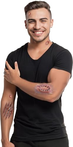 Fiestas Guirca - Temporäre Tattoos, verletzt oder krank