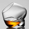 CARMOTTER Vaso de whisky de cristal de 235 ml, parte inferior redonda, apto para clubes, bares, karaokes y reuniones familiares