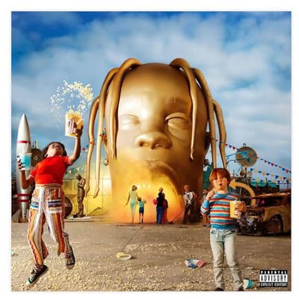 OffsuM Travis ASTROWORLD Album Cover Scott Musik Poster (2) Leinwand Poster Wandkunst Dekor Druck Bild Gemälde für Wohnzimmer Schlafzimmer Dekoration ungerahmt 30 x 30 cm