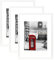 Scholar Tree picture frames White set of 3, 12x16in（30x40cm ） Poster Frame,Wall Mountable