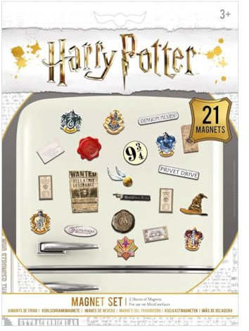 Magneten, Harry Potter, 21er Set, Verschiedenfarbig