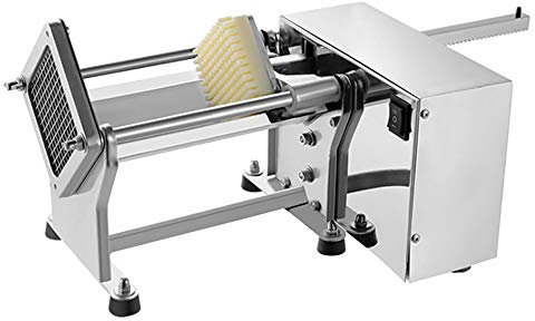 GLJTUO 60W Electric Fry Potato Cutter Machine, Automatic Potato Cutter For French Fries, Professional Potato Chipper Cutter, Ce/Fcc/Ccc/Pse