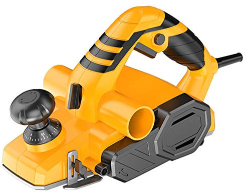 GLJTUO Pialla Elettrica per Legno 1100Power con Sacchetto per La Polvere, Lame da 82 Mm Pialla Elettrica da Banco A velocità Variabile Invertita Macchina da Taglio per La Lavorazione del Legno