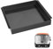 Denmay Poêle à griller en fonte pour Ninja OO101, OO101UK, Ninja OO101, OO151, OO102, OO101Q, 30,5 x 30,5 cm - Plaque de cuisson pour four à pizza d'extérieur Ninja Woodfire - Fond amélioré -
