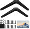ZMDMAH Soporte universal para TV, compatible con televisores Samsung TV de 32 a 55, montaje en mesa, inclinable, negro