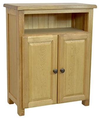 GROF furniture Massive Eiche Aufbewahrungsschrank Flur Lagereinheit Eckschrank Küche Hauswirtschaftsschrank Wohnzimmerschrank Holztür Aufbewahrungsschrank Eiche Schuhschrank (Slim Oak)