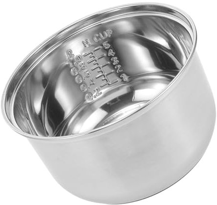 Amosfun Rice Cooker Inner Pot Electric Cooker Replacement Bowl Non-stick Liner Rice Pot Replacement Accessory