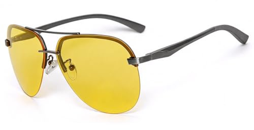 Zeniiv Polarised Pilot Sunglasses for Men Women, UV400 Protection Aviator Sunglasses, Lightweight Classic Shades for Driving, Fishing, Outdoor
