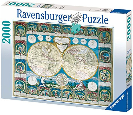 Ravensburger 16670 - Historische Karte, 2.000 Teile Puzzle