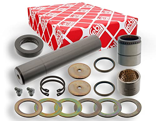 febi bilstein 01254 Achsschenkelbolzensatz mit Drucklager, Einzelsatz, 1 Stück | 01254, Prokit