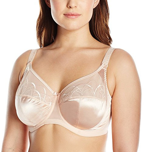 Elomi Women's Cate Underwire Full Cup Banded Bra Coverage,Latte,38H
