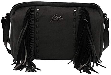 Glüxklee Fransen Handtasche Boho Fransentasche Umhängetasche