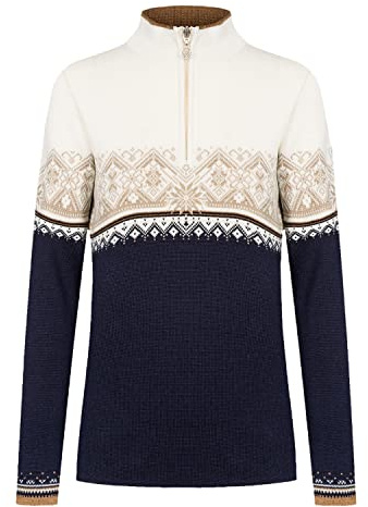 Dale of Norway Damen St. Moritz | Passgenaue Silhouette, doppellagig weich, Ski-WM-Inspiration, stilbewusst durch kalte Tage