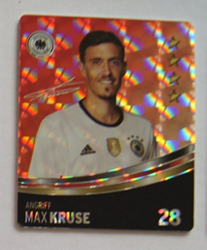 Rewe DFB Sammelkarten EM 2016 Auswahl aus allen 36 und Sammelalbum oder alles komplett (Nr 28 Glitzer Kruse)