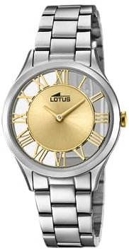 LOTUS Montre pour Femme 18395/2 Trendy Boîtier en Acier Inoxydable Gris Bracelet en Acier Inoxydable Gris