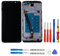 swark Pantalla LCD compatible con Huawei Mate 10 Lite RNE-L01 RNE-L21 RNE-L23 (negro con marco) pantalla táctil digitalizador de cristal + herramientas