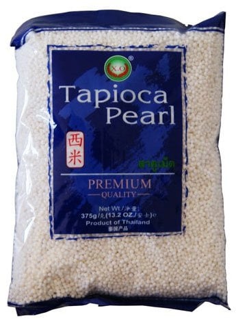 X.O X.O Premium Quality Tapioca Pearl 375 g(Pack of 1)
