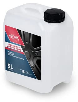 Workcar - Detergente intensivo per Cerchioni in Alluminio, copricerchi da 5 Litri, rinnovatore per Cerchi di Auto Non verniciati, Cerchi in Alluminio e Metallo