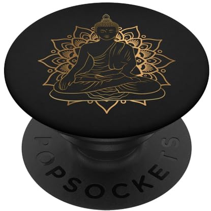 Buddha Mandala Spiritual Yoga PopSockets Klebender PopGrip