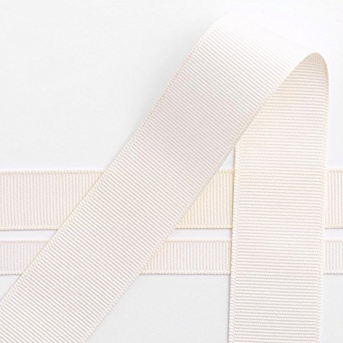 Italian Options Ripsband, 38 mm x 10 m Rolle, cremefarben