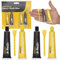 6PCs Epoxy Resin Glue Set - Super Glue and Epoxy Hardener Quick 5 Minute Dry Extra Strong Glue for Metal, Ceramic, Wood and Glass, Epoxy Adhesive for Quickly Bonds