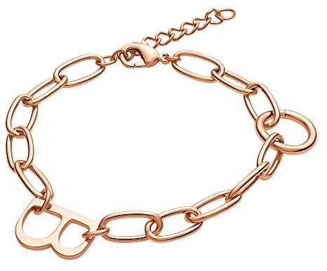 Heideman Armband Mathea Damen aus Edelstahl rosegold farbend matt Armkette für Frauen