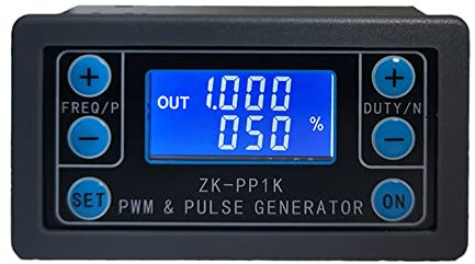 Fasizi PWM - Generador de señal de 1 Hz ~ 150 KHz, generador de modo dual, frecuencia de pulso ajustable, relación de trabajo, módulo de onda cuadrada rectangular con funda