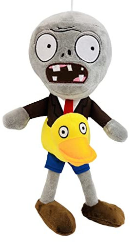 Dyharnsty Plants vs Zombies - Juguetes de peluche - Ducky Tube Zombie Soft Figure Doll Set