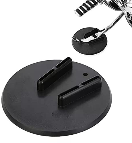 iSpchen Motorrad Ständer Pad Unterlage für Stützplatte Seitenständer Unterstützung Universal Motorradständer Untersetzer Anti-Rutsch Verlängerungsplatte Pad Fuß Platte Ständer Verlängerung Pad