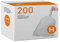 Code H 200 Count Drawstring Trash Bags Compatible with simplehuman Code H | 1.2 Mil | White Garbage Can Liners 8-9 Gallon / 30-35 Liter Heavy Duty Plastic Trash Bags