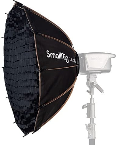 SMALLRIG Parabolic Softbox LA-D85 85cm / 33.5inch Quick Release Softbox, Soft Box für Bowens Mount COB Lights für SMALLRIG für Neewer für Aputure - 4158