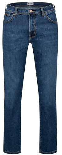 Wrangler Herren Jeans Regular Fit Texas Stretch Hose Authentic Straight Jeanshose Denim Baumwolle Schwarz Blau Grau w28 w29 w30 w31 w32 w33 w34 w36 w38 w40 w42 w44