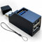 jj-shop24 Mini USB 3.0 2.0 HUB 3 Port Verteiler Adapter für PC Laptop MacBook Notebook USB-Hub Splitter Erweiterung für Flash Laufwerk, Drucker, Tastatur, Maus, Headset
