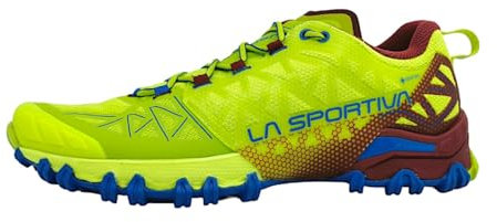 La Sportiva Bushido II GTX Sunset/Black, Traillaufschuhe für Herren, 729320 Lime Punch Sangria, 43 EU