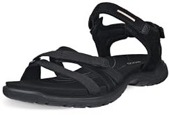 ECCO Damen Offroad ROAM Sport Sandal, Black/Black, 39 EU