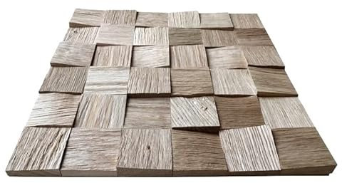 IG Acoustics Panneau acoustique/panneau en bois/panneau mural/diffuseur acoustique/absorbeur – 30 x 30 cm – Chêne