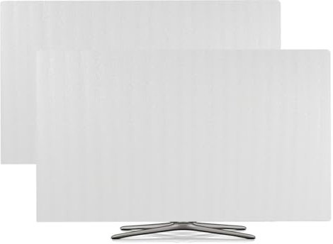 2 Pack Flat Screen TV Cover for Moving Fits Up to 55''W x32''H, TV Cover Protection During House Moving, Storing, or Home Renovation Packing Cushioning Supplies