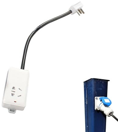 Kioriur Adattatori Elettrici, Convertitore Di Presa Adattatore,Adattatore Per Presa Di Conversione 10A A A 16A | Adattatore Da Viaggio Lungo 20 Cm