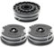 3 Stück Rasentrimmer Ersatzspulen Kompatibel mit Parkside PRTA 20-Li A1/B2/C3 PRT 300 A1 PRT 550 A1/A3,Rasentrimmer Ersatzteile Fadenspulen