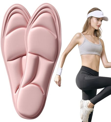 Super weiche Schuhpolster mit hoher Heeled 5d - Stoßdämpfung und Schmerzprävention | Verdickte flexible Sohle und heiße Innensohle | Absorption von Schweiß und DEO