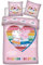 Aymax Peppa Wutz Bettwäsche 140x200 cm – Kinder Bettwäsche Set mit Kissenbezug 63x63 – Mikrofaser – Friends Forever Design