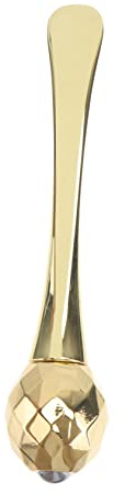 Augenmassagestift 1 Stück aus Zinklegierung in Gold | Manuell, Glatte Oberfläche, Kompakt und Formstabil, für Augencreme und Gesichtspflege