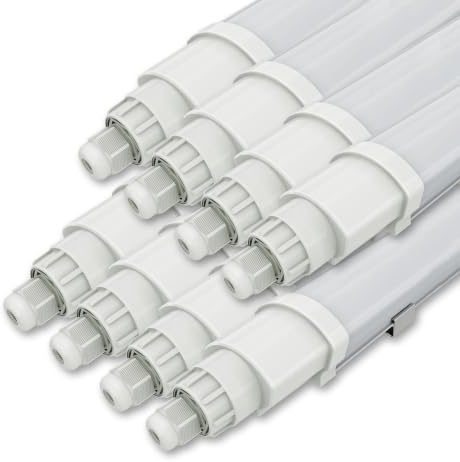 Ledvion 8er Set Feuchtraumleuchte LED 150cm 40W 120lm/W 6500K IP65