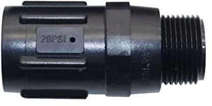 Qcbuegof 20psi 30psi 45psi Schlauchgewinde Tropfbewässerung Druckminderer Ersatzteil Tropfbewässerung Regler Wasserregulierventil