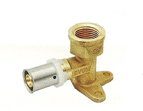 Pressfitting PEX/PERT Wandscheibe 16 x 1/2 Kontur TH