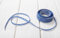 Logbuch-Verlag Geschenkband blau weiß kariert Karo Band 20 m x 10 mm