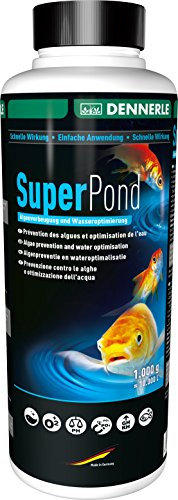 Dennerle SuperPond - Algenvorbeugung und Wasseroptimierung für Gartenteiche (1000 g)