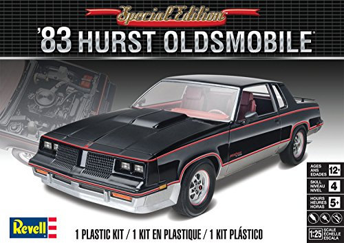 Revell 85-4317 1983 Hurst Oldsmobile, Maßstab 1:25 Modellbausatz aus Kunststoff, bunt