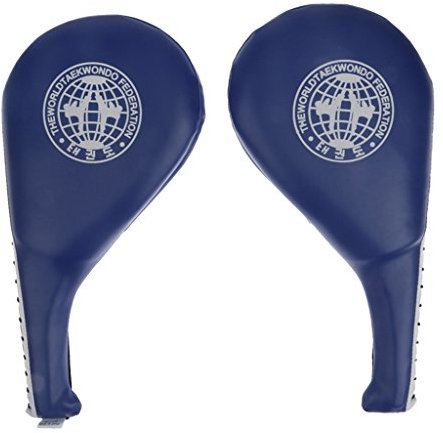 Generic 1 Pcs Cible Raquette de Frappe et Coup de Pied pour Entraînement Karaté Taekwondo - Bleu, 420 x 280 x 45mm